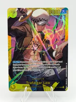2025 One Piece Card Game: Royal Blood OP10 SEC English Trafalgar Law #OP10-119 - Image 1