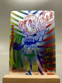 Dragon Balls Heros CCG Dragon Ball Anime Bulma SC-LR-0013 Foil Anime Card - Image 1