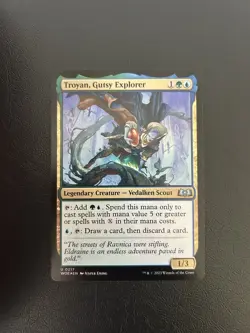 Troyan Gutsy Explorer - (Foil) Mtg: Wilds of Eldraine Uncommon 217 - Image 1