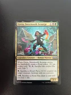 Greta Sweettooth Scourge - (Foil) Mtg: Wilds of Eldraine Uncommon 205 - Image 1