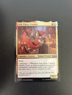 Ash Party Crasher - (Foil) Mtg: Wilds of Eldraine Uncommon 201 - Image 1