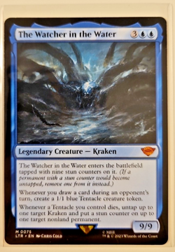 The Watcher in the Water 0075 Reg Mythic MTG Lord of the Rings NM - Image 1