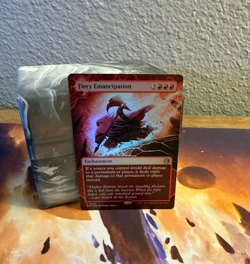 Fiery emancipation - Foil - English - MTG WOT - LP-NM Wilds of Eldraine - Image 1