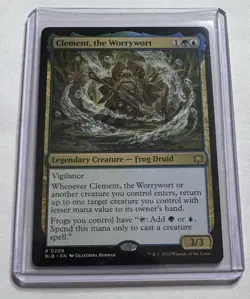 Clement, the Worrywort #209 Bloomburrow Rare Legendary Creature MTG NM/M - Image 1