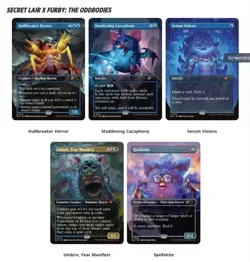 🔥 MTG Secret Lair PRESALE Confetti Foil Furby: The Oddbodies - Image 1