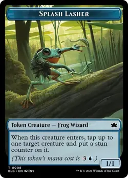 MTG-Splash Lasher Token Bloomburrow(NM)#08 - Image 1