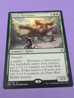 MTG Magic: Battle for Zendikar: Oran-Rief Hydra #181/274 Rare - NM - Image 1