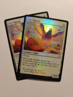 2x City Pigeon (Foil) - 0004 - Marvel's Spider-Man - MTG - NM/M - Eng SPM - Image 1