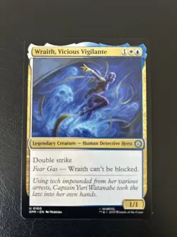 Wraith Vicious Vigilante - MTG: Marvel's Spider-Man Regular Uncommon 160 - Image 1