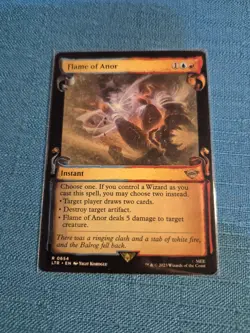 MTG LOTR Flame of Anor #654 SPECIAL EDITION SCROLL Lord of the Rings Magic - Image 1