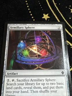 Magic the Gathering MTG Armillary Sphere (235) Commander 2013 LP - Image 3