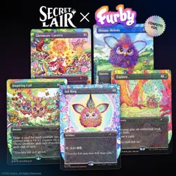 MTG x Furby: Doo-ay Noo-lah Confetti Foil Ed. - Order Confirmed - Presale - Image 1