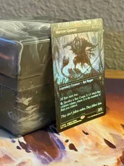 MTG Marrow-Gnawer BORDERLESS FOIL Commander Bloomburrow 0079 NM - Image 2