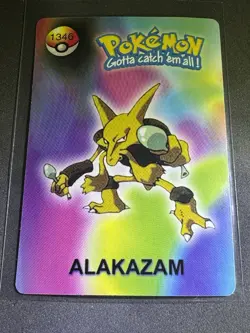 Flareon & Alakazam - 2000's Prism Pokemon Vending Sticker - NM - Image 4