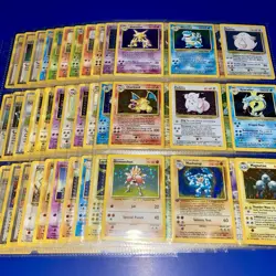 Complete Master Base Set 102/102 WOTC Vintage Pokemon Cards Charizard 1999 HOLO - Image 1