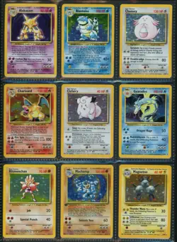 Complete Master Base Set 102/102 WOTC Vintage Pokemon Cards Charizard 1999 HOLO - Image 3