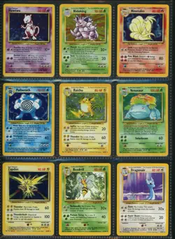 Complete Master Base Set 102/102 WOTC Vintage Pokemon Cards Charizard 1999 HOLO - Image 5