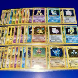 Complete Master Base Set 102/102 WOTC Vintage Pokemon Cards Charizard 1999 HOLO - Image 1