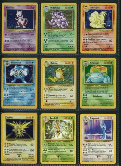 Complete Master Base Set 102/102 WOTC Vintage Pokemon Cards Charizard 1999 HOLO - Image 5