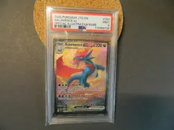 SALAMENCE EX JOURNEY TOGETHER Pokemon 187/159 SPECIAL ILLUSTRATION SIRV PSA 9 - Image 1