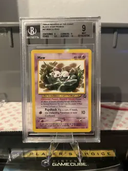 99-02 Pokemon TCG Mew Lilypad #47 Black Star Promo BGS 8.5, 1 of 3 - Image 1