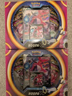 Hoopa V Box Pokemon TCG - Brand New Factory Sealed Lot of 2 - Image 1