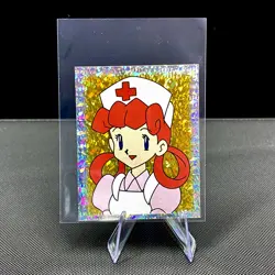 1999 Topps Merlin Pokemon Nurse Joy Gold Prism Holo, PACK FRESH! - Image 1