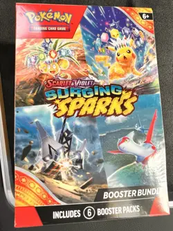 Pokemon Surging Sparks Booster Bundle NEW - Image 1