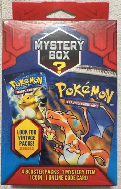 Pokemon 2020 WALGREENS Mystery Box 1:5 Vintage Packs FACTORY SEALED - Image 1