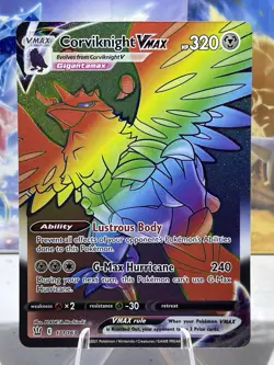 Corviknight Vmax 171/163 Battle Styles NM Full Art Secret Rainbow Rare Pokemon - Image 2