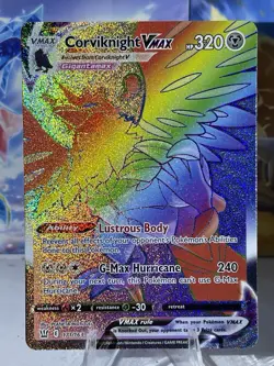 Corviknight Vmax 171/163 Battle Styles NM Full Art Secret Rainbow Rare Pokemon - Image 3