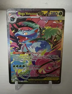 Mega Venusaur EX 177/132 Mega Evolution Pokemon TCG Fresh From Pack NM Mint SIR - Image 1