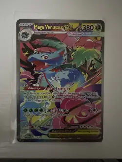 Mega Venusaur EX 177/132 Mega Evolution Pokemon TCG Fresh From Pack NM Mint SIR - Image 3