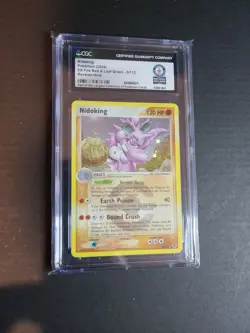 Pokemon World Record - Nidoking Reverse EX Fire Red & Leaf Green 8/112 - 1 of 1! - Image 1