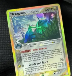 2005 Metagross Ex Delta Species Reverse Holo 11/113 MP - HP - Pokemon Rare TCG - Image 2