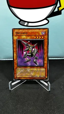Yugioh TCG Drillago Invasion of Chaos IOC-026 1st Edition Rare Vintage - Image 1