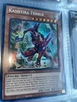 Kashtira Fenrir Prismatic Secret Rare MP23-EN163 1st Edition M/NM Yugioh - Image 2