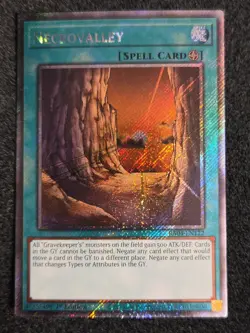 Yugioh Necrovalley First Edition Platinum Secret Rare RA04-EN122 Near Mint - Image 1