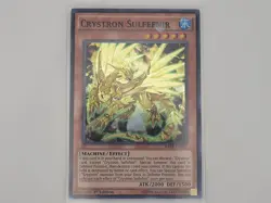 YuGiOh TCG Crystron Sulfefnir - Raging Tempest (RATE) 1st Edition - Image 1