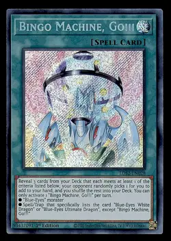 Yugioh Bingo Machine Go!!! LDS2-EN028 Secret Rare 1st Edition Holo NM Card - Image 1