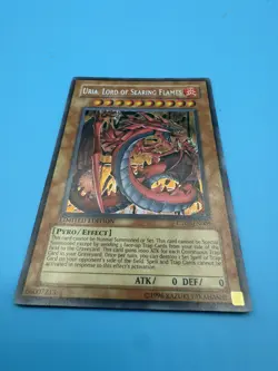 CT03-EN005 Uria, Lord Of Searing Flames Secret Rare Limited Edition LP Yugioh - Image 1