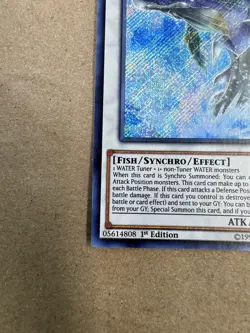 White Aura Whale - BLLR-EN020 - Secret Rare - 1st Edition - Yugioh - Image 2
