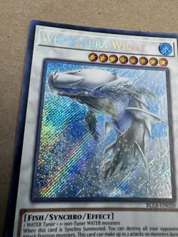 White Aura Whale - BLLR-EN020 - Secret Rare - 1st Edition - Yugioh - Image 4