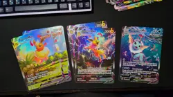 Pokemon TCG Jumbo Card Bundle Charizard Pikachu Flareon Jolteon Vaporeon Snorlax - Image 1