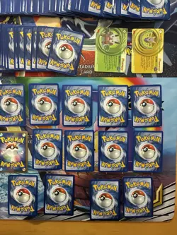 Vintage Pokemon Card Lot Holo Etc MP-Damaged Ditto Charizard Glaceon Fire 665+ - Image 5