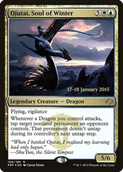 Ojutai, Soul of Winter -Foil Light Play MTG Promos: Prerelease Cards - Image 1