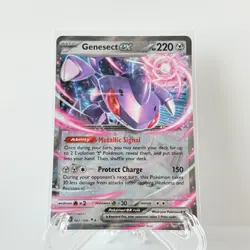 Pokemon Sv: Black Bolt Genesect EX Double Rare Holo Card 067/086 English NM - Image 1