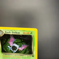 Dark Golbat Holo 7/82 Team Rocket Unlimited NM-LP Vintage Pokemon Card - Image 3