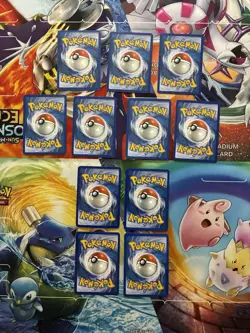 Vintage Pokemon Card Lot Holo Etc Pop Series Pikachu Luxio Piplup Metagross - Image 2