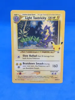 Light Toxtricity SWSH137 SWSH: Sword & Shield Promo Cards Holo - Image 1